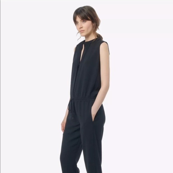 vince black jumpsuit